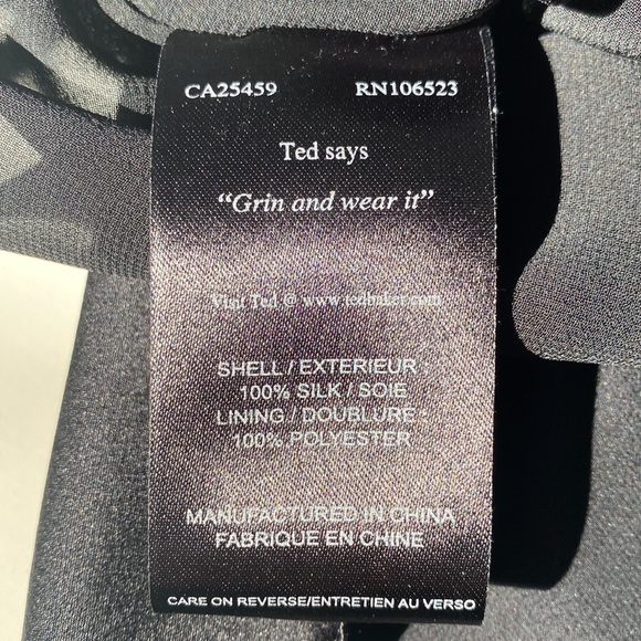 Amazing Ted Baker Jeweled Silk Top! - Picture 9 of 9